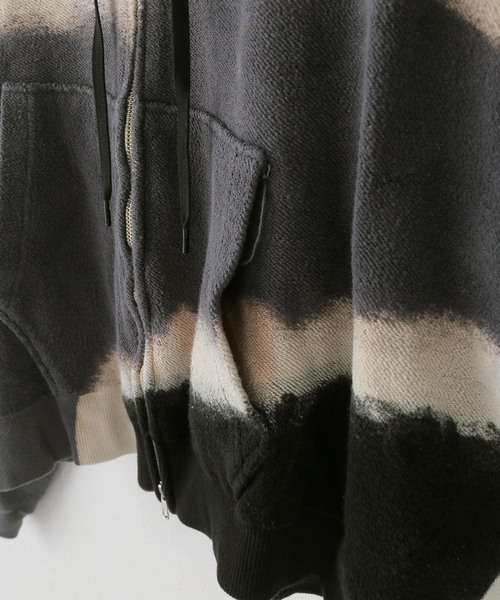 JOURNAL STANDARD(ジャーナルスタンダード)の「【NOMARHYTHM TEXTILE】 Hand dye Twist Parka(パーカー・レディース・チャコールグレー・SMALL)」の11枚目の写真