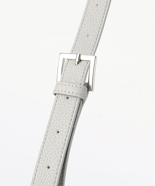 COMME CA（コムサ）の「かぶせショルダーバッグ（ショルダーバッグ・レディース・ライトグレー/ブラック・FREE）」の7枚目の写真