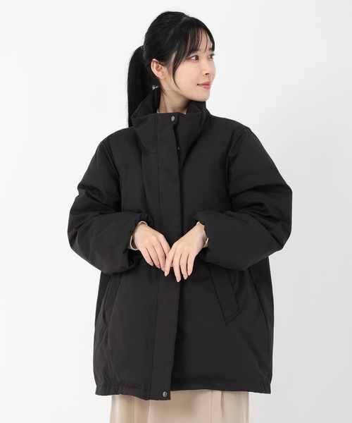 STRAWBERRY-FIELDS（ストロベリーフィールズ）の「マットツイル_2wayファーフード中綿アウター（その他アウター・レディース・オフホワイト/ブラック/ブラウン・2）」の17枚目の写真