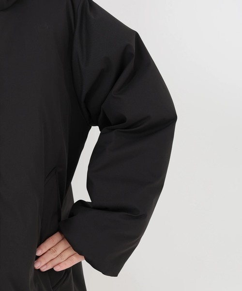 STRAWBERRY-FIELDS（ストロベリーフィールズ）の「マットツイル_2wayファーフード中綿アウター（その他アウター・レディース・オフホワイト/ブラック/ブラウン・2）」の22枚目の写真