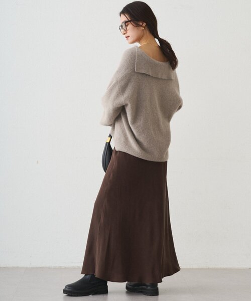 セール】キュプラマーメイドスカート（スカート）｜LOUNGEDRESS