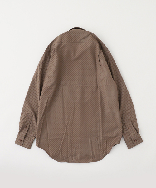 B.C STOCK(ベーセーストック)の「フロッキープリント スポーツシャツ(シャツ/ブラウス・メンズ・ブラック/ベージュ・MEDIUM/LARGE)」の12枚目の写真
