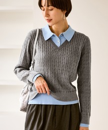 ROPE' PICNIC | フェイクレイヤードニットプルオーバー(ニット/セーター)