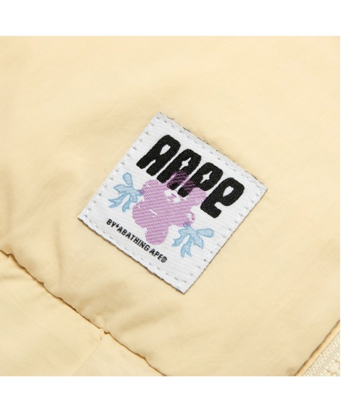 AAPE BY A BATHING APE(エーエイプバイアベイシングエイプ)の「AAPE MAIN DOWN JACKET(ダウンジャケット/コート・レディース・アイボリー・XX-SMALL/X-SMALL)」の4枚目の写真