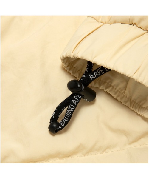 AAPE BY A BATHING APE(エーエイプバイアベイシングエイプ)の「AAPE MAIN DOWN JACKET(ダウンジャケット/コート・レディース・アイボリー・XX-SMALL/X-SMALL)」の5枚目の写真
