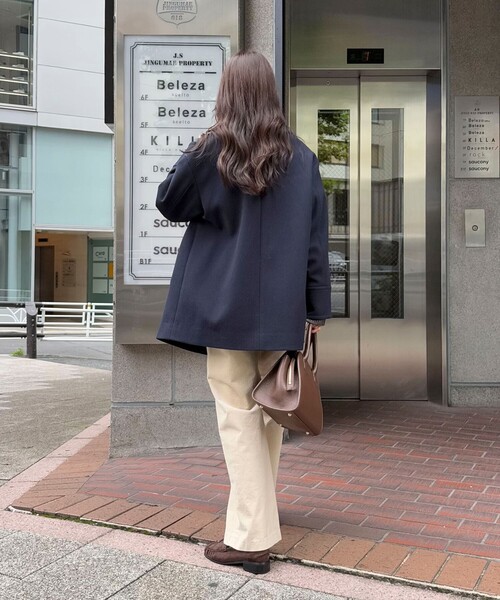 fredy emue（フレディエミュ）の「コーデュロイストレートパンツ（その他パンツ・レディース・イエロー/ベージュ/ピンク/チャコールグレー・36/38）」の7枚目の写真