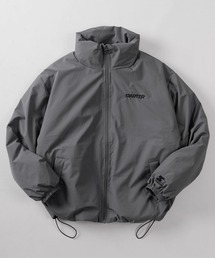 【88】【STARTER/スターター】ロゴワンポイント スタンド ファイバーダウン ジャケット/【防風】【撥水】【ストレッチ】