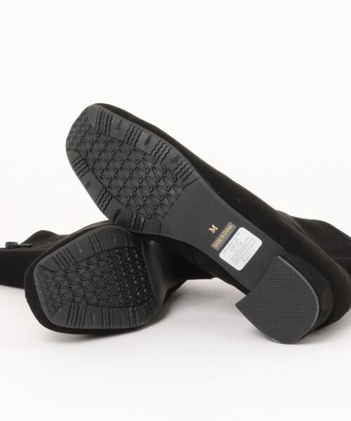 JELLY BEANS（ジェリービーンズ）の「プレーンストレッチショートブーツ(204-57139)JELLY BEANS(ジェリービーンズ)（ブーツ・レディース・ブラック系/ブラック・S/M/L）」の19枚目の写真