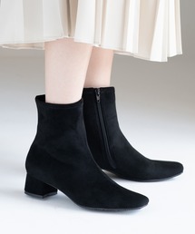 JELLY BEANS | プレーンストレッチショートブーツ(204-57139)JELLY BEANS(ジェリービーンズ)(ブーツ)