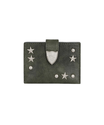 ILLIGO（イリゴ）の「Western Accordion Card Holder Khaki（札入れ/マネークリップ）」