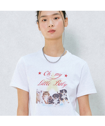リトルベイビー 半袖Tシャツ ホワイト