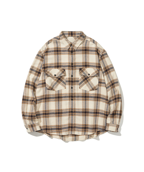 HISHANDER(ヒズハンダー)の「COTTON SILK NEP CPO SHIRTS(シャツ/ブラウス・メンズ・その他・1/2/3)」の1枚目の写真