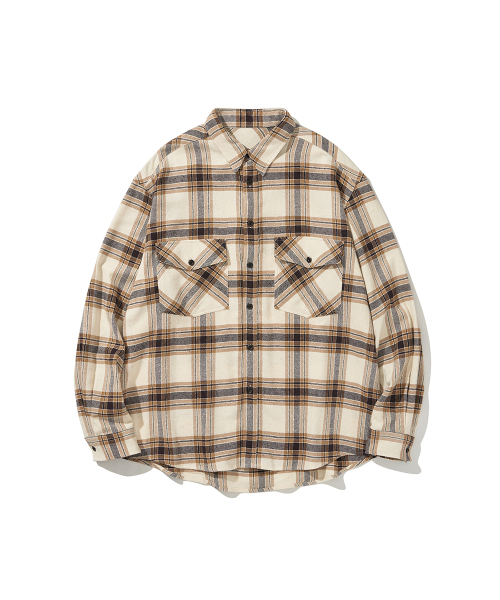 HISHANDER(ヒズハンダー)の「COTTON SILK NEP CPO SHIRTS(シャツ/ブラウス・メンズ・その他・1/2/3)」の2枚目の写真