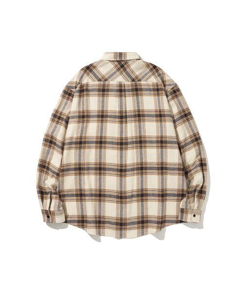 HISHANDER(ヒズハンダー)の「COTTON SILK NEP CPO SHIRTS(シャツ/ブラウス・メンズ・その他・1/2/3)」の3枚目の写真