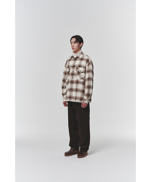 HISHANDER(ヒズハンダー)の「COTTON SILK NEP CPO SHIRTS(シャツ/ブラウス・メンズ・その他・1/2/3)」の5枚目の写真