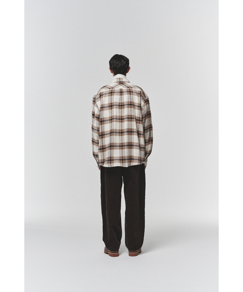 HISHANDER(ヒズハンダー)の「COTTON SILK NEP CPO SHIRTS(シャツ/ブラウス・メンズ・その他・1/2/3)」の7枚目の写真
