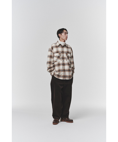 HISHANDER(ヒズハンダー)の「COTTON SILK NEP CPO SHIRTS(シャツ/ブラウス・メンズ・その他・1/2/3)」の8枚目の写真