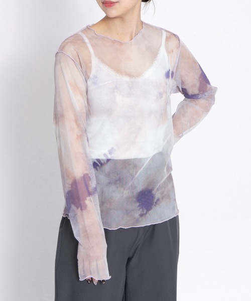 PUNYUS(プニュズ)の「キャミソール(キャミソール・レディース・サックスブルー/ブラック/ホワイト・1/2/3/4/5)」の2枚目の写真