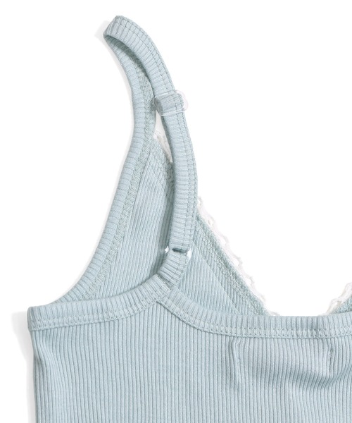 PUNYUS(プニュズ)の「キャミソール(キャミソール・レディース・サックスブルー/ブラック/ホワイト・1/2/3/4/5)」の7枚目の写真