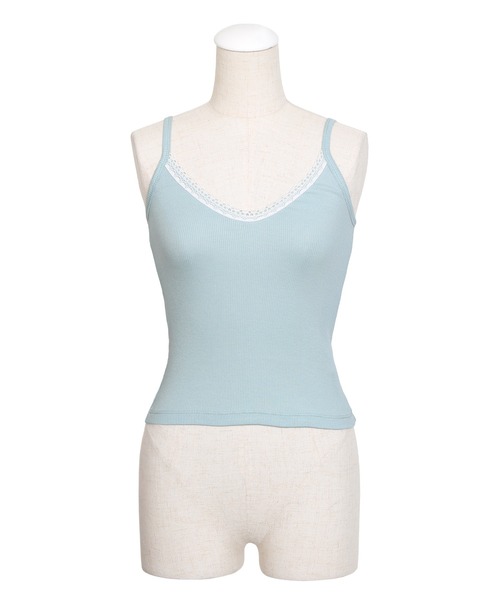 PUNYUS(プニュズ)の「キャミソール(キャミソール・レディース・サックスブルー/ブラック/ホワイト・1/2/3/4/5)」の17枚目の写真