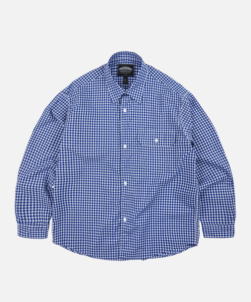 FRIZMWORKS(フリズムワークス)の「EASE GINGHAM CHECK SHIRT _ BLUE(シャツ/ブラウス・メンズ・その他・MEDIUM/LARGE/X-LARGE/SMALL)」の2枚目の写真