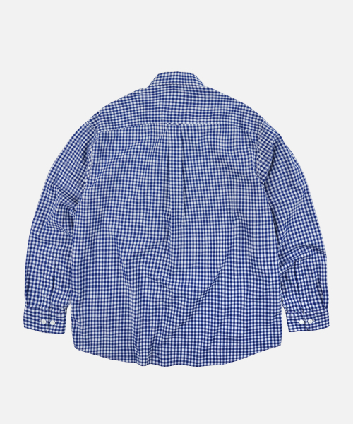 FRIZMWORKS(フリズムワークス)の「EASE GINGHAM CHECK SHIRT _ BLUE(シャツ/ブラウス・メンズ・その他・MEDIUM/LARGE/X-LARGE/SMALL)」の3枚目の写真