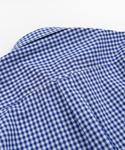 FRIZMWORKS(フリズムワークス)の「EASE GINGHAM CHECK SHIRT _ BLUE(シャツ/ブラウス・メンズ・その他・MEDIUM/LARGE/X-LARGE/SMALL)」の7枚目の写真