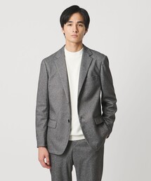UNITED ARROWS | ホームスパン ジャージー シングル2ボタン テーラードジャケット UA COZY ウォッシャブル ヨコストレッチ 防しわ(セットアップ)