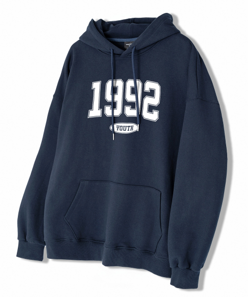 UNDEROFF（アンダーオフ）の「アセンティックリラックスド1992フードパーカー ブラック（パーカー・レディース・ブラック・SMALL/MEDIUM/LARGE/X-LARGE）」の3枚目の写真