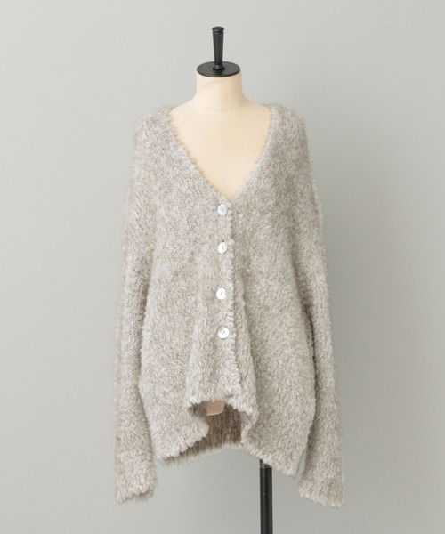 A part by(アパートバイ)の「【一部店舗限定】MOUルーズカーディガン(カーディガン/ボレロ・レディース・ライトベージュ/アイボリー・FREE)」の2枚目の写真