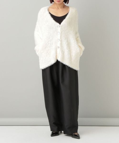 A part by(アパートバイ)の「【一部店舗限定】MOUルーズカーディガン(カーディガン/ボレロ・レディース・ライトベージュ/アイボリー・FREE)」の4枚目の写真