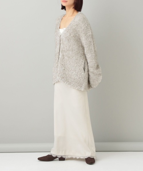 A part by(アパートバイ)の「【一部店舗限定】MOUルーズカーディガン(カーディガン/ボレロ・レディース・ライトベージュ/アイボリー・FREE)」の13枚目の写真