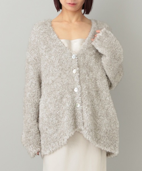 A part by(アパートバイ)の「【一部店舗限定】MOUルーズカーディガン(カーディガン/ボレロ・レディース・ライトベージュ/アイボリー・FREE)」の15枚目の写真
