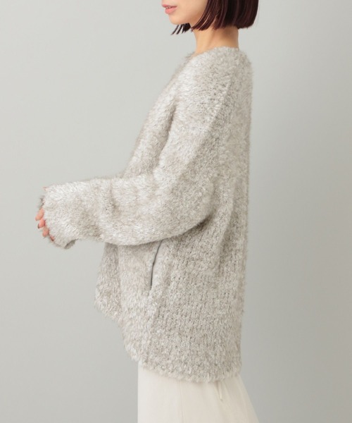 A part by(アパートバイ)の「【一部店舗限定】MOUルーズカーディガン(カーディガン/ボレロ・レディース・ライトベージュ/アイボリー・FREE)」の17枚目の写真