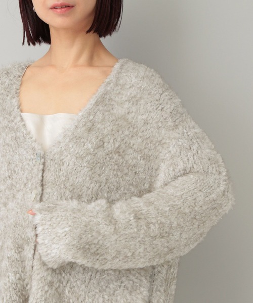 A part by(アパートバイ)の「【一部店舗限定】MOUルーズカーディガン(カーディガン/ボレロ・レディース・ライトベージュ/アイボリー・FREE)」の22枚目の写真
