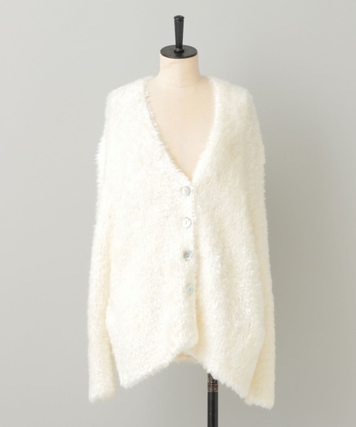 A part by(アパートバイ)の「【一部店舗限定】MOUルーズカーディガン(カーディガン/ボレロ・レディース・ライトベージュ/アイボリー・FREE)」の10枚目の写真