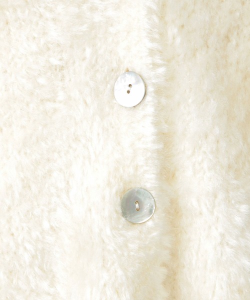 A part by(アパートバイ)の「【一部店舗限定】MOUルーズカーディガン(カーディガン/ボレロ・レディース・ライトベージュ/アイボリー・FREE)」の11枚目の写真