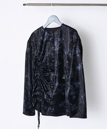 RUMCHE（ラムシェ）の「Tree Shade Velour Blouse / ツリーシェイドベロアブラウス（シャツ/ブラウス）」