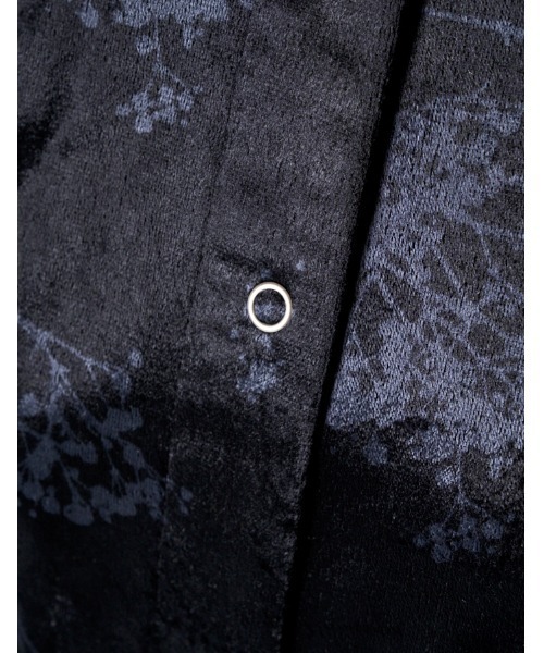 RUMCHE(ラムシェ)の「Tree Shade Velour Blouse / ツリーシェイドベロアブラウス(シャツ/ブラウス・レディース・ブラック/カーキ/サックスブルー・FREE)」の16枚目の写真