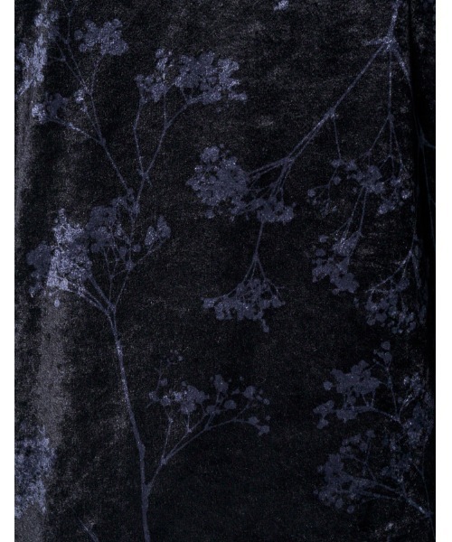 RUMCHE(ラムシェ)の「Tree Shade Velour Blouse / ツリーシェイドベロアブラウス(シャツ/ブラウス・レディース・ブラック/カーキ/サックスブルー・FREE)」の18枚目の写真