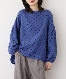 OMNES | ダブルガーゼ ボリューム袖プルオーバー(シャツ/ブラウス)