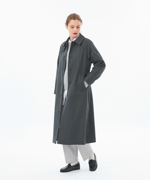 セール】【WEB&一部店舗限定】メルトンベルテッドコート（ステンカラー