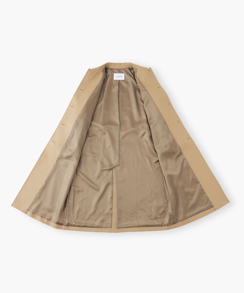 MACKINTOSH PHILOSOPHY(マッキントッシュ フィロソフィー)の「【WEB&一部店舗限定】メルトンベルテッドコート(ステンカラーコート・レディース・ダークネイビー/グレー系その他2/ベージュ・36/38)」の15枚目の写真