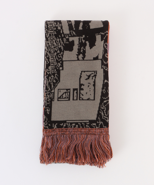 BAL（バル）の「【2022秋冬】JACQUARD KNIT SOCCER SCARF（マフラー