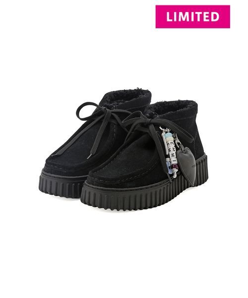 Clarks(クラークス)の「【emmi meets Clarks】 Torhill Moss emmi customize exclusive model 16(ブーツ・レディース・ブラック・22.5/23/23.5/24/24.5)」の2枚目の写真