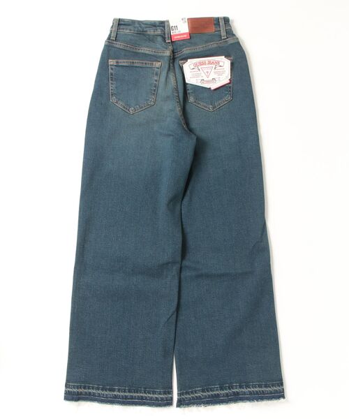 GUESS JEANS Hr Wide Leg Cropped デニムパンツ ワイドジーンズ