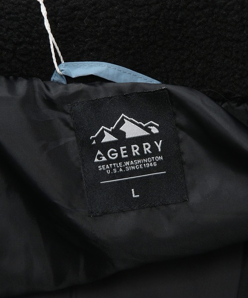 GERRY(ジェリー)の「GERRY (ジェリー) ボア フリース ジャケット ナイロン切り替え スタンドカラー フリースジャケット メンズ レディース(ブルゾン・メンズ・ブラック/ブラウン/アイボリー・M/LL/L)」の18枚目の写真