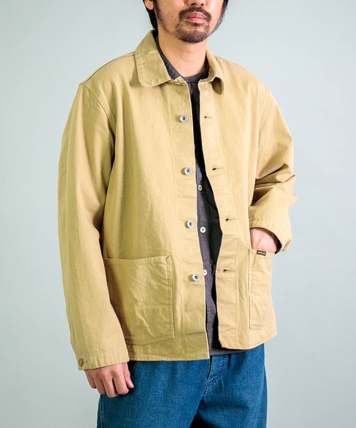 OMNIGOD mens / オムニゴッド] 12oz枷染めデニム カバーオール