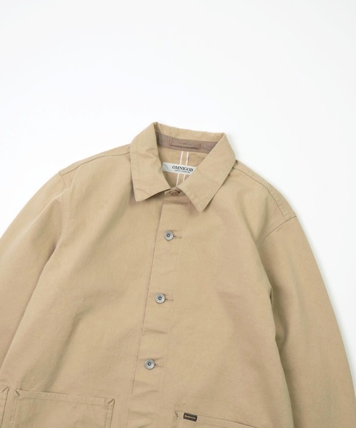 OMNIGOD mens / オムニゴッド] 12oz枷染めデニム カバーオール