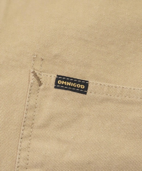 OMNIGOD（オムニゴッド）の「[OMNIGOD mens / オムニゴッド] 12oz枷染めデニム カバーオール（カバーオール・メンズ・ベージュ・2/4/3）」の14枚目の写真